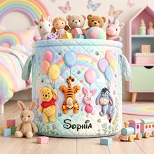 Load image into Gallery viewer, Woodland Friends Laundry Basket - Personalized Gifts 02nadh160726 Laundry Basket PopCulturePrints
