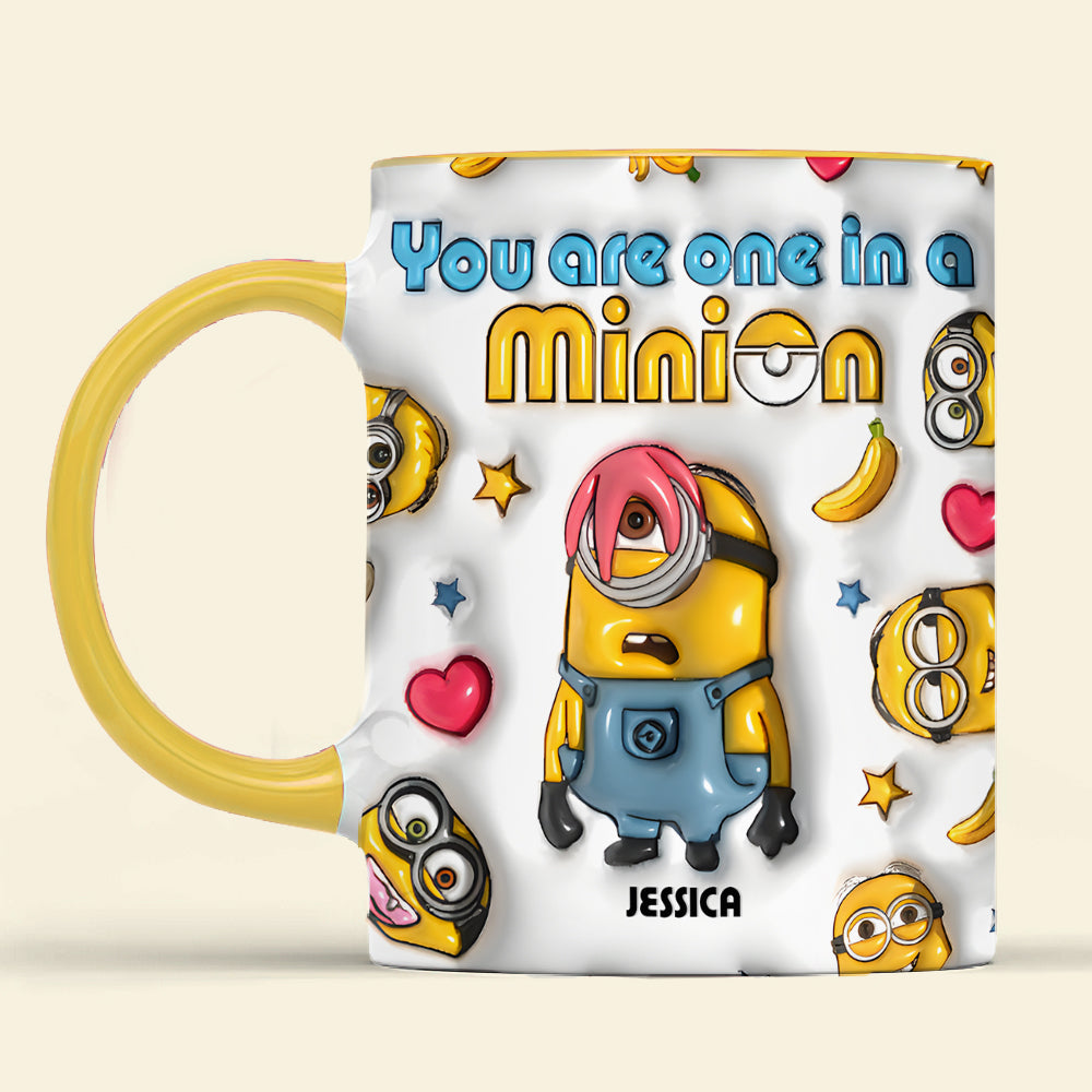 Personalized Minion Fan Coffee Mug - You Are One in a Minion