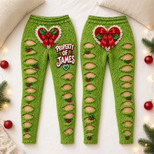 Load image into Gallery viewer, "Stay Cozy and Festive!" - Naughty Women Leggings - Personalized Christmas Gifts
