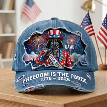 Load image into Gallery viewer, Celebrate Freedom: 250 Years Of Freedom Classic Cap - Personalized Gifts For Patriots Caps PopCulturePrints
