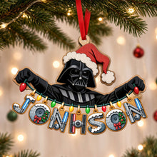 Load image into Gallery viewer, Name Art Lord String Ornament, Personalized Gifts 03QHTI230926 Ornament PopCulturePrints
