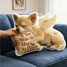 Load image into Gallery viewer, Dog Memorial Custom Shaped Pillow - Custom Photo Gifts For Dog Lover 04TGLU300626 Pillow PopCulturePrints
