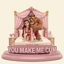 Load image into Gallery viewer, "You Make Me Complete" - Unique True Love Light Box - Personalized Gift for Couples Light Box PopCulturePrints
