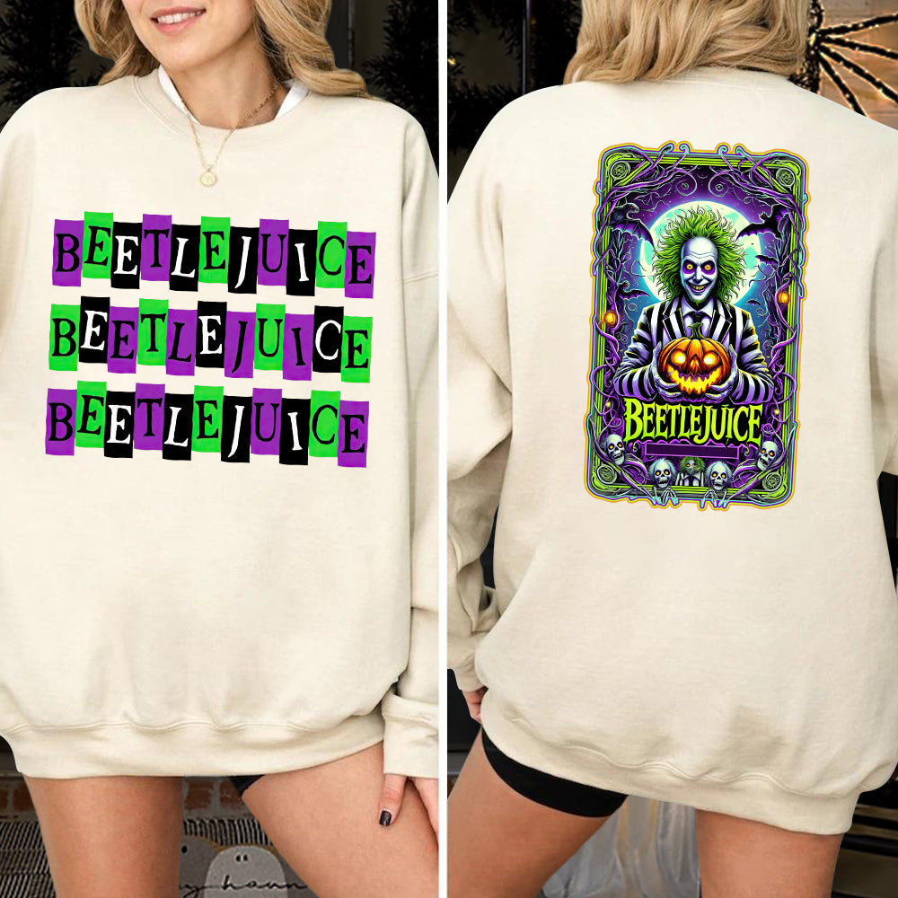 Beetlejuice Halloween Hoodie for Movie Fans