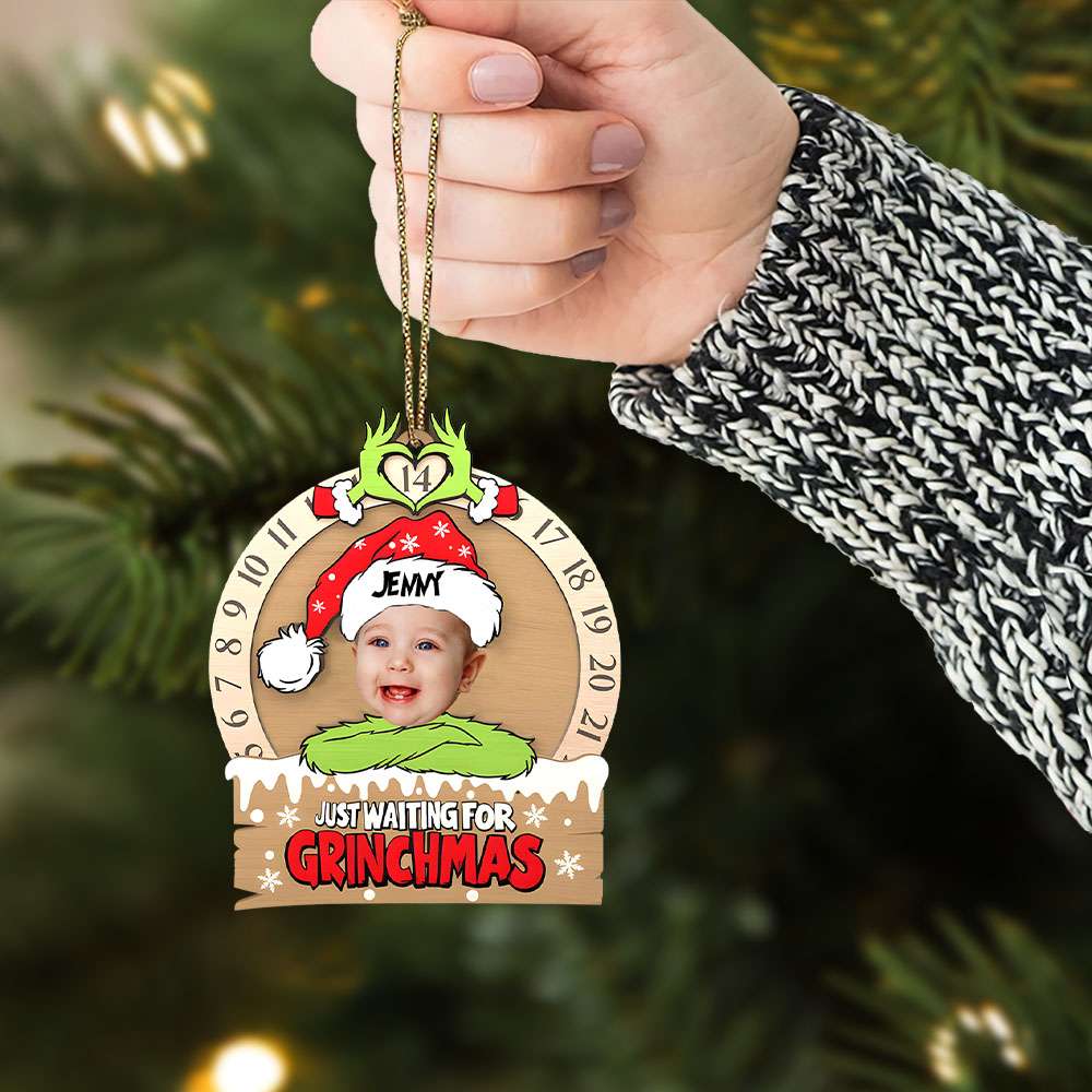 Personalized Christmas Ornament for Grandma - Minnie Mouse Design Ornament PopCulturePrints