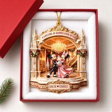 Load image into Gallery viewer, A Lifetime of Happily Ever After - Personalized Christmas Ornament for Couples

