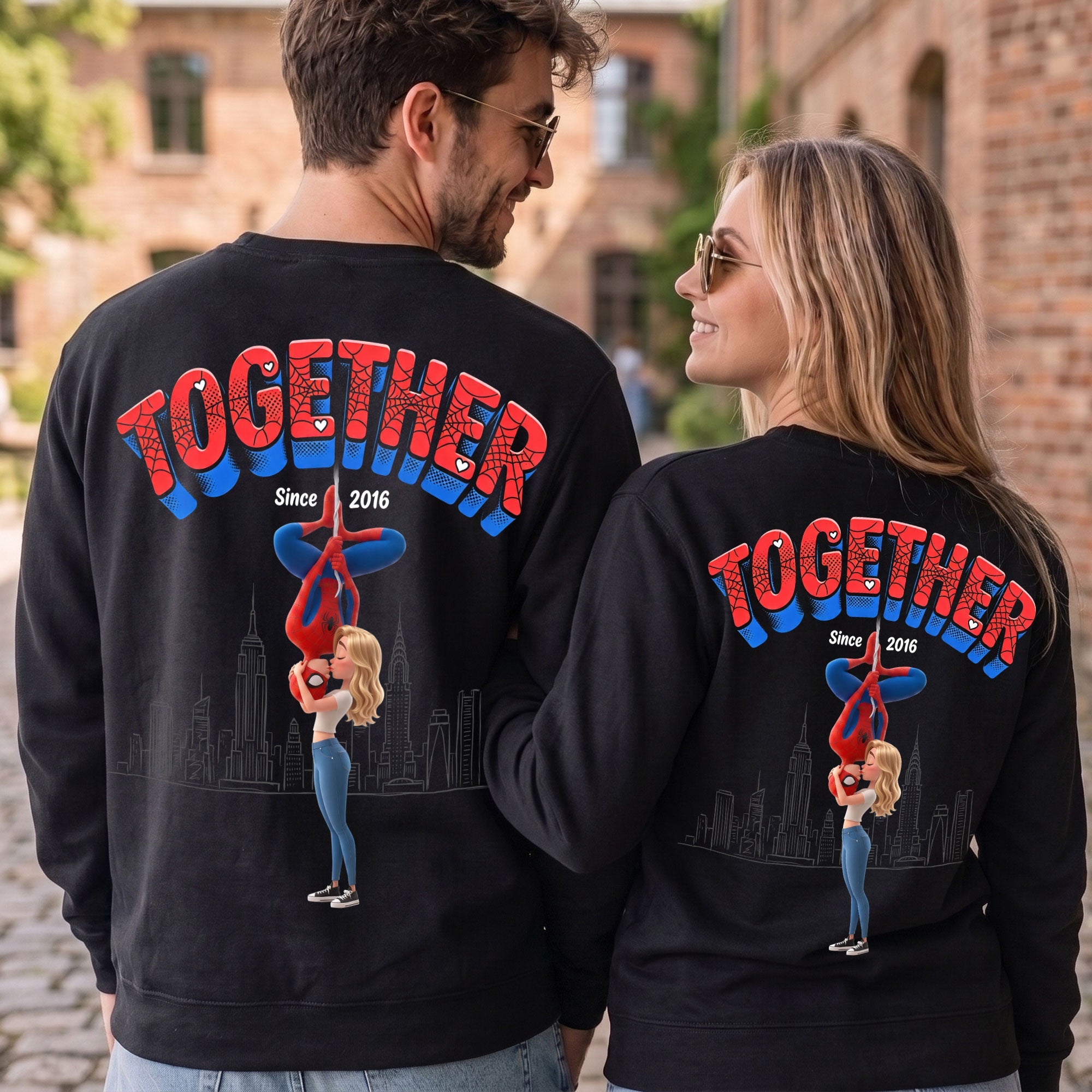 Together Forever Shirt - Personalized Couple Gift Shirts PopCulturePrints