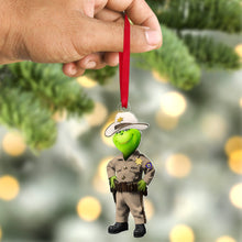 Load image into Gallery viewer, Custom Police Officer Ornament - Ideal Christmas Gift for Law Enforcement Ornament PopCulturePrints
