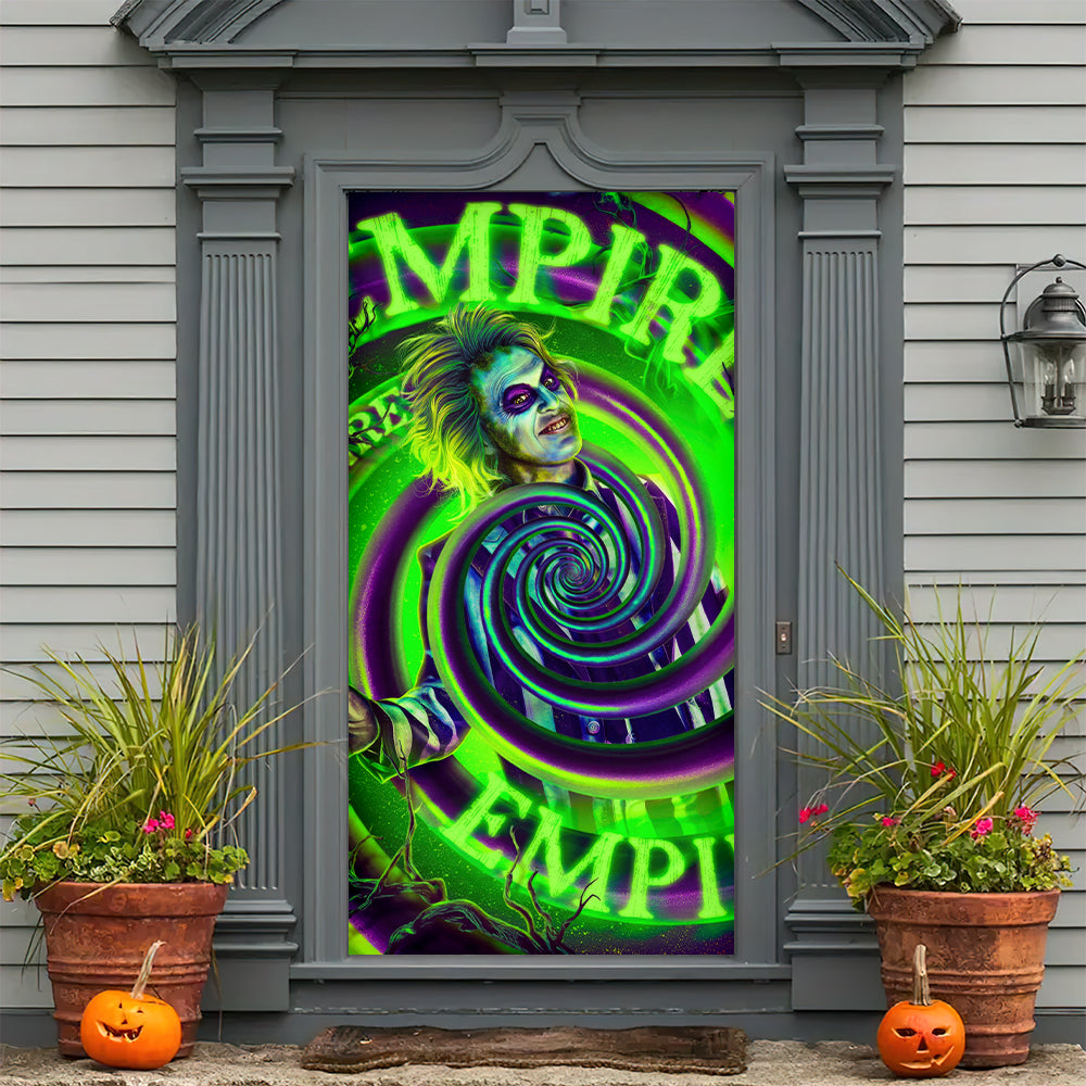 Halloween Spooky Movie Door Cover - Personalized Home Decor