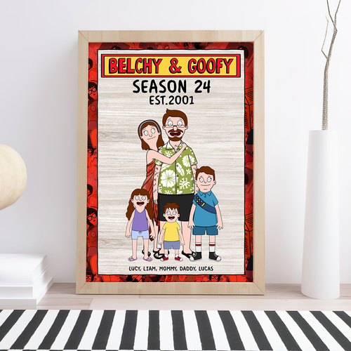 Bring Your Family to Life - Personalized Family Canvas Print Poster & Canvas PopCulturePrints