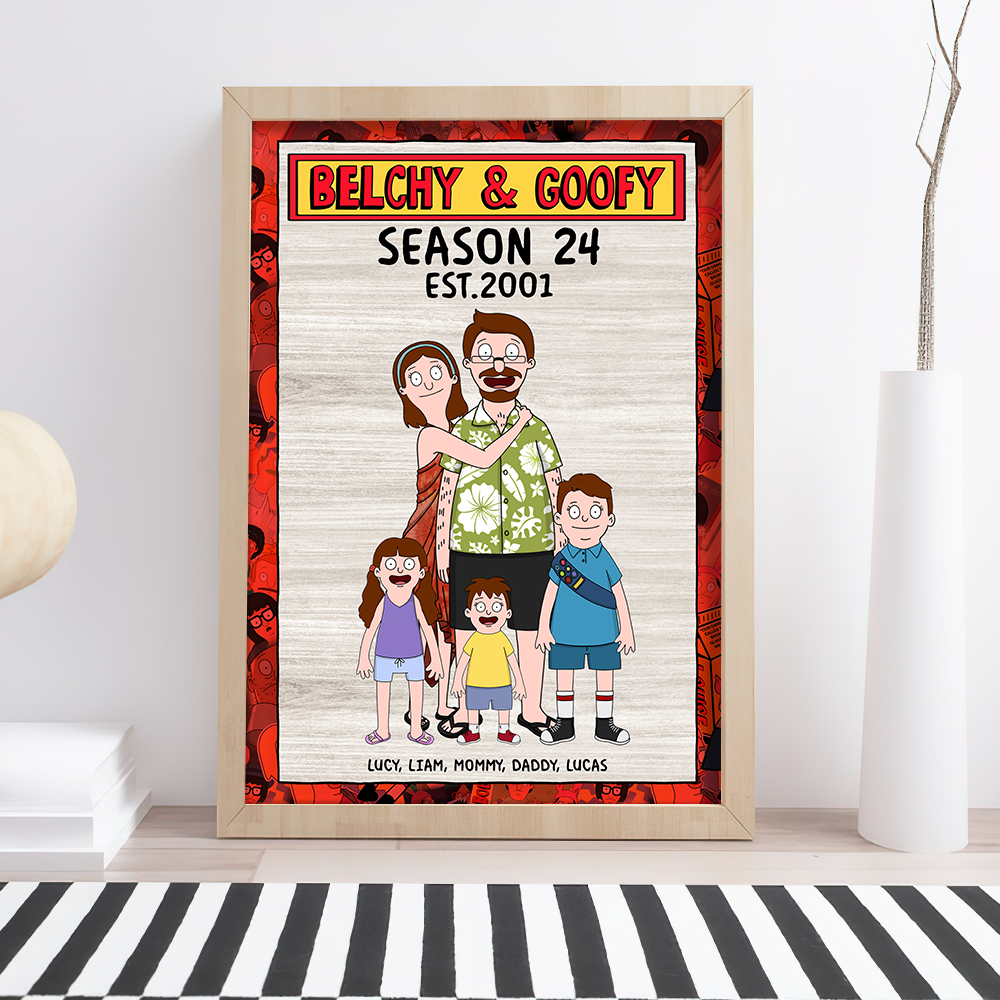 Bring Your Family to Life - Personalized Family Canvas Print Poster & Canvas PopCulturePrints