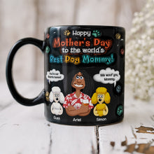 Load image into Gallery viewer, Happy Mother&#39;s Day to the World&#39;s Best Dog Mawmaw - Personalized Dog Mom Coffee Mug Coffee Mug PopCulturePrints
