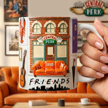 Load image into Gallery viewer, Friends &amp; Coffee: Cozy Sofa Mug - Personalized Gifts For Loved Ones Coffee Mug PopCulturePrints
