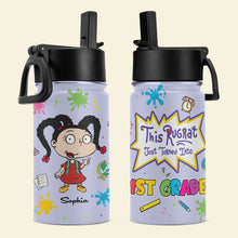 Load image into Gallery viewer, Personalized Cartoon Kid&#39;s Tumbler - First Grade Design Tumbler Cup PopCulturePrints
