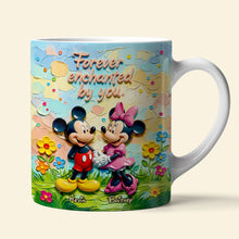 Load image into Gallery viewer, Forever Enchanted by You - Personalized Mug for Couples Coffee Mug PopCulturePrints
