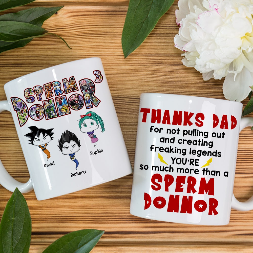 Legendary Dad Personalized Coffee Mug - Fun Gift for Fathers Coffee Mug PopCulturePrints