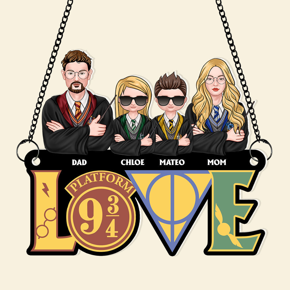 Personalized Harry Potter-Themed 'You're My Chosen One' Hanging Ornament