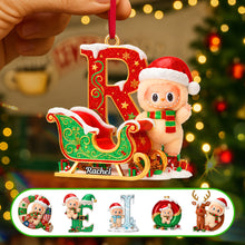 Load image into Gallery viewer, &quot;Celebrate Christmas with Personalized Joy!&quot; - Alphabet Christmas Ornament, Custom Gift for Loved Ones Ornament PopCulturePrints
