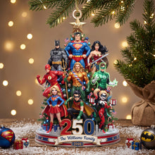 Load image into Gallery viewer, Guardian Protector Acrylic Ornament - Personalized Christmas Gift for Superhero Fans
