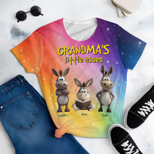 Load image into Gallery viewer, Granny&#39;s Little Asses - Personalized Gift for Grandma Shirt AOP Products PopCulturePrints
