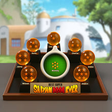 Load image into Gallery viewer, Best Super Saiyan Mom Ever - Personalized Gift for Mom Shaped Plaques PopCulturePrints
