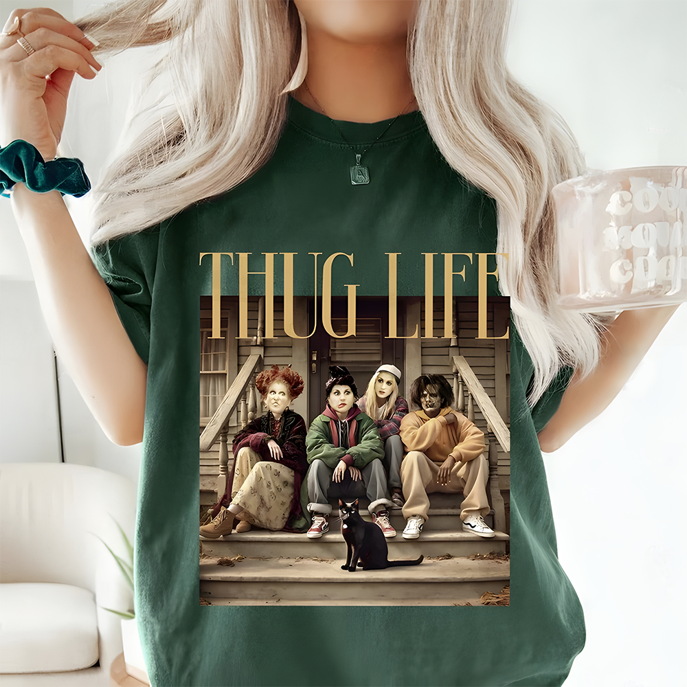 Retro Thug Life Pop Culture T-Shirt for Fans