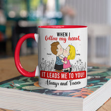 Load image into Gallery viewer, Personalized Couple Coffee Mug - Always And Forever Coffee Mug PopCulturePrints
