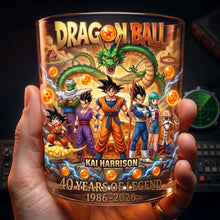 Load image into Gallery viewer, Legendary Journey Anniversary Drinking Glass - Personalized Gifts 05tydt290626 Glass PopCulturePrints
