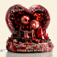 Load image into Gallery viewer, Eternal Love: "I Love You 'Til Death Do Us Part" - Personalized Light Box Gift for Couples Light Box PopCulturePrints
