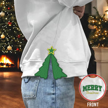 Load image into Gallery viewer, Festive Merry Christmas Embroidered Sweatshirt
