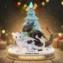 Load image into Gallery viewer, A Perfect Fit Couple Acrylic Light Box - Personalized Gifts For Couples Light Box PopCulturePrints
