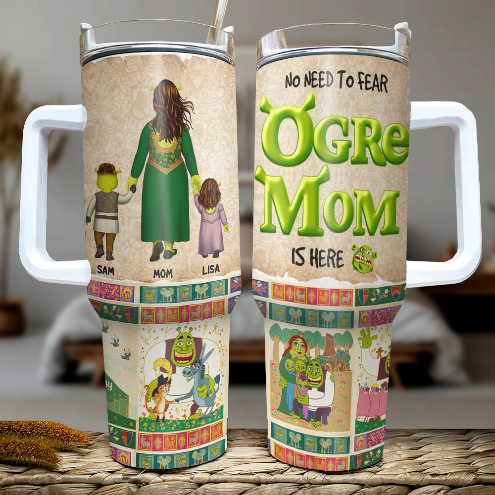 Personalized Ogre Mom Tumbler - Custom Mother's Day Gift Tumbler Cup PopCulturePrints