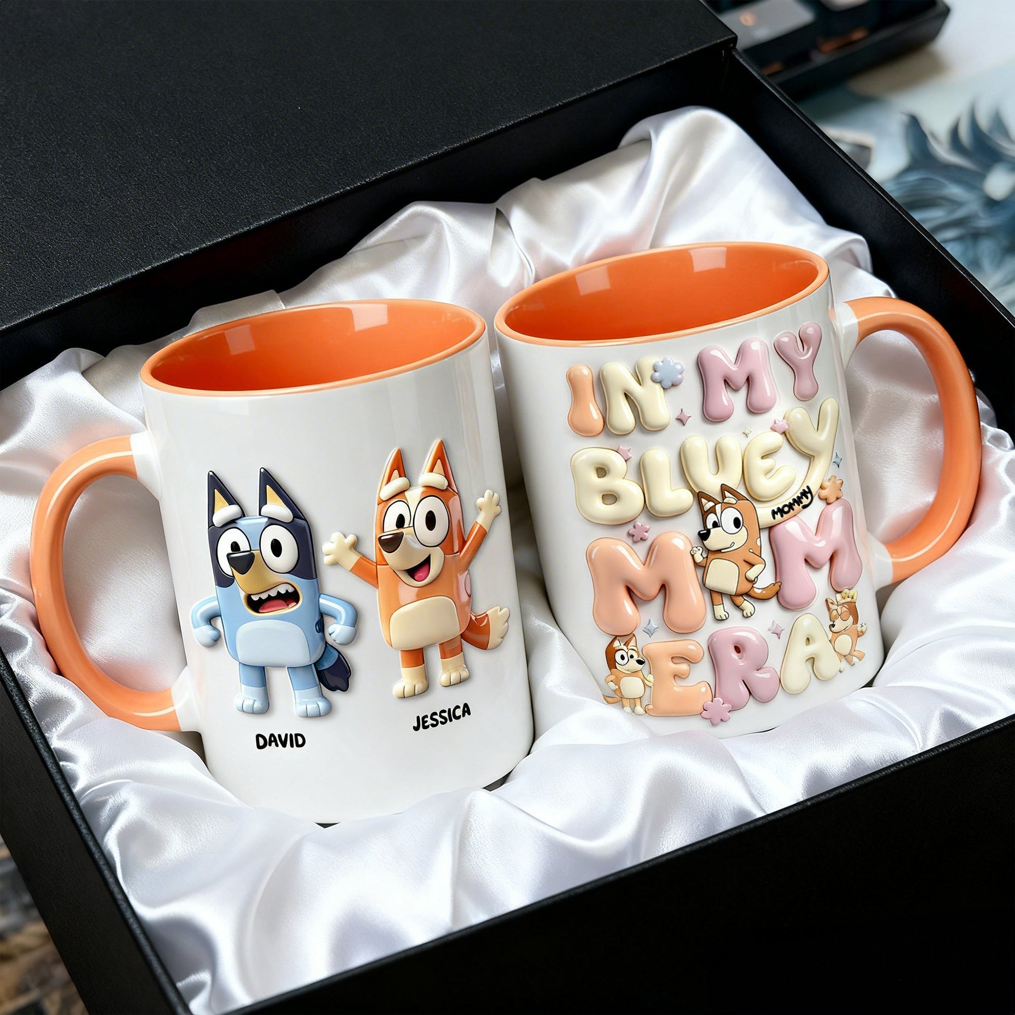 In My Bluey Mom Era - Personalized Mug for Moms and Grandmas Coffee Mug PopCulturePrints
