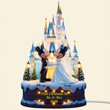 Load image into Gallery viewer, “Cherish Your First Christmas Together” - Personalized Light Box Gift for Couples Light Box PopCulturePrints
