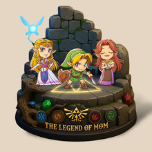 Load image into Gallery viewer, &quot;Every Hero Needs a Mom&quot; - Personalized Legend of Mom Plaque - Unique Gift for Mom, Grandma, and Loved Ones Shaped Plaques PopCulturePrints
