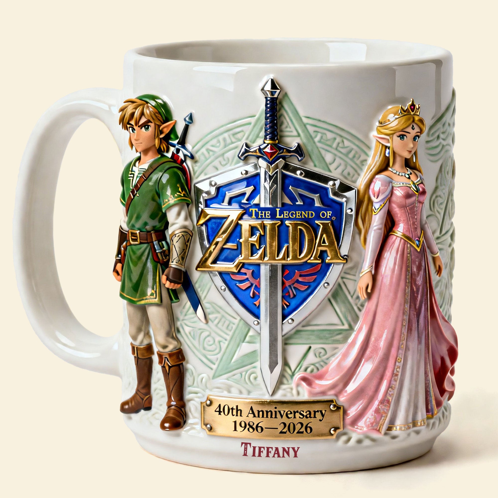 “Celebrate 40 Years of Love!” - Personalized Anniversary Gift Coffee Mug Coffee Mug PopCulturePrints