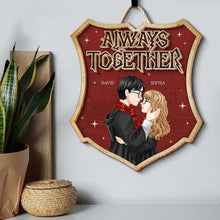 Load image into Gallery viewer, Personalized Love Shield Wall Art - Always Together
