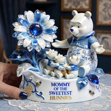 Load image into Gallery viewer, Mommy Of The Sweetest Hunnies - Personalized Acrylic Plaque for Mother's Day Shaped Plaques PopCulturePrints
