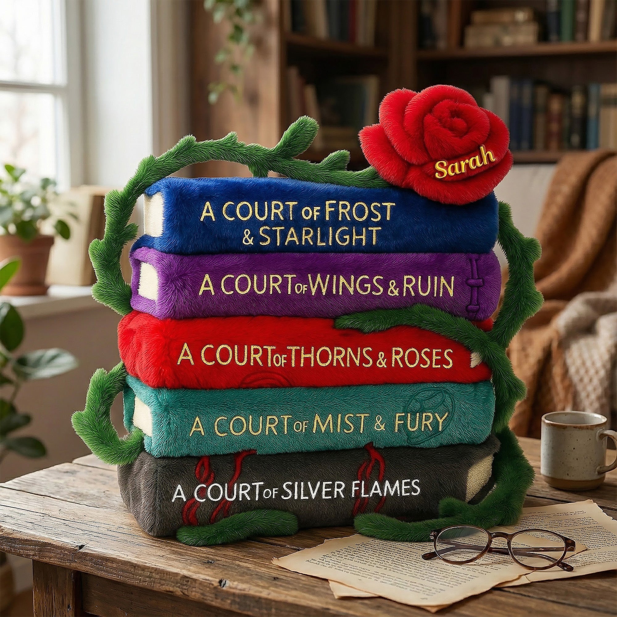 "A Gift for Every Book Lover - Custom Shaped Pillow for Personalized Comfort" Pillow PopCulturePrints