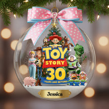 Load image into Gallery viewer, 30 Years of Laughter, Love &amp; Beyond - Personalized Toy Story Ornament Ornament PopCulturePrints
