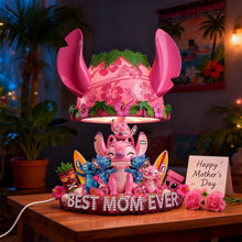 Load image into Gallery viewer, Best Mom Ever Light Box - Customized Gift for Moms &amp; Grandmas Light Box PopCulturePrints

