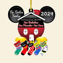 Load image into Gallery viewer, Personalized New Beginnings Family Christmas Ornament Ornament PopCulturePrints
