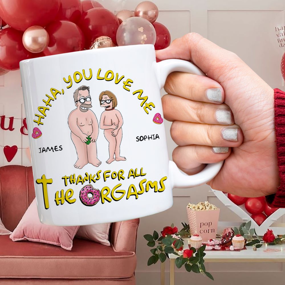 Personalized Couple's Mug - Funny Valentine's Day Gifts for Special Occasions Coffee Mug PopCulturePrints