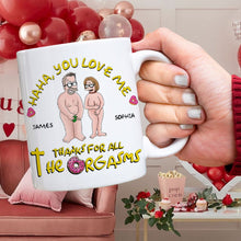 Load image into Gallery viewer, Personalized Couple&#39;s Mug - Funny Valentine&#39;s Day Gifts for Special Occasions Coffee Mug PopCulturePrints
