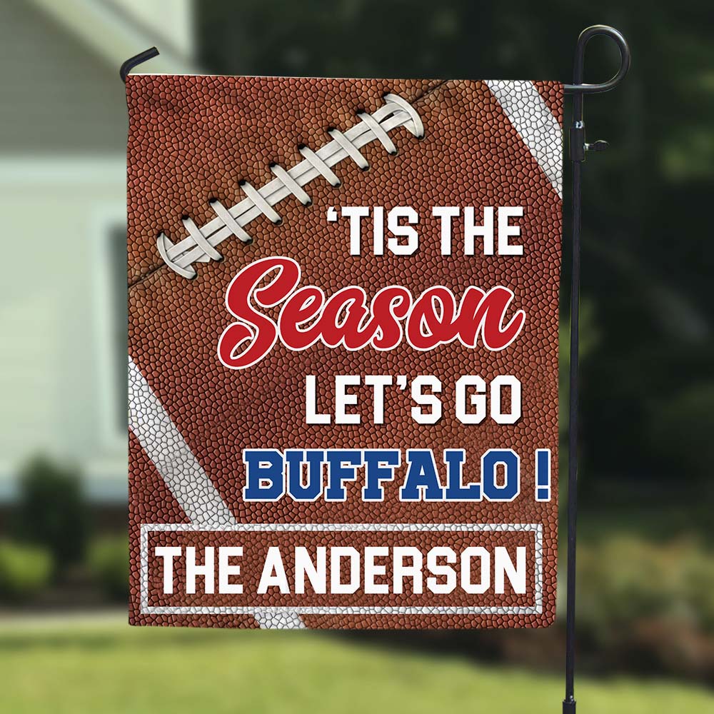 Customizable American Football Family Garden Flag Garden Flag PopCulturePrints