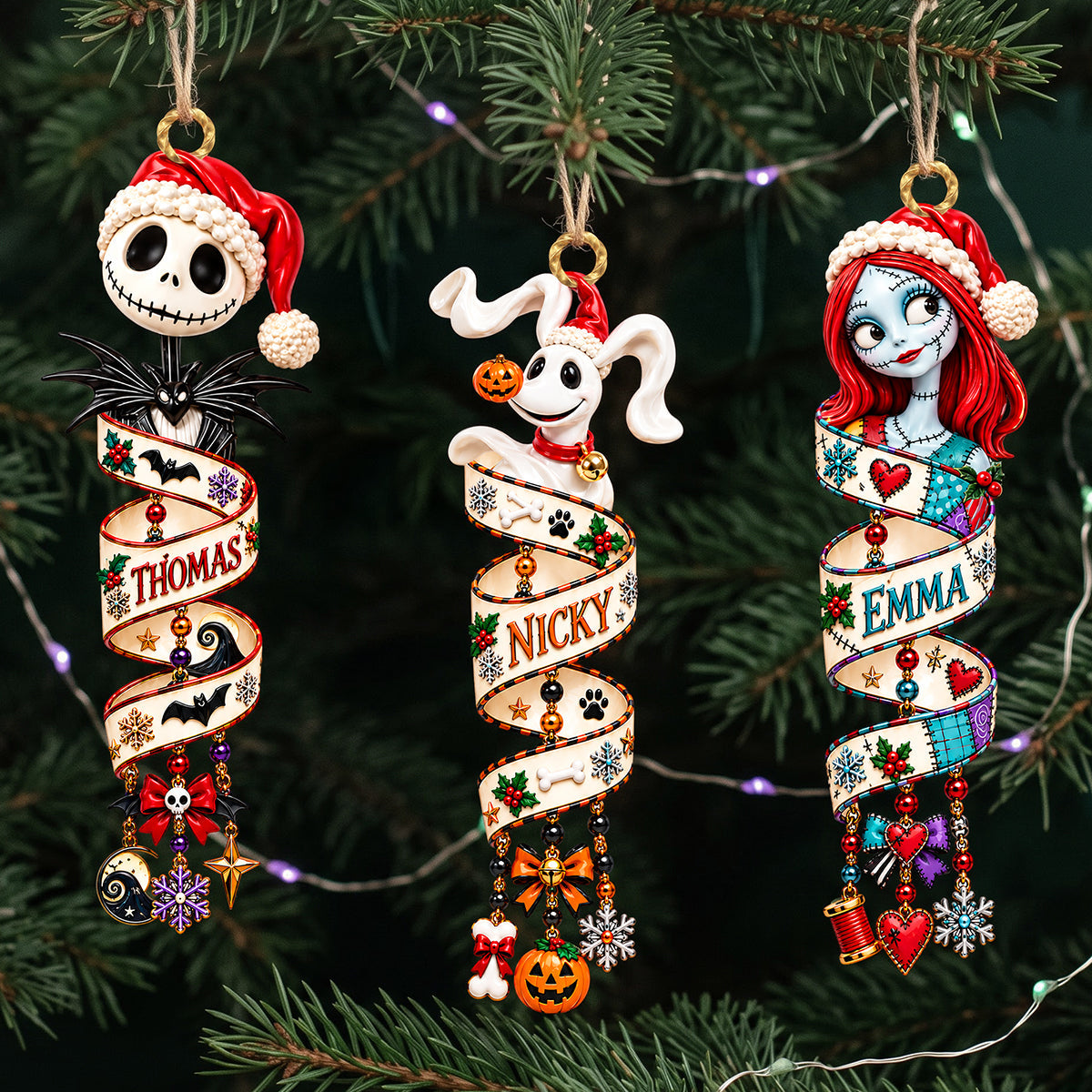 Spooky Festive Magic Acrylic Ornament - Personalized Gifts 03TYTA071026 Ornament PopCulturePrints