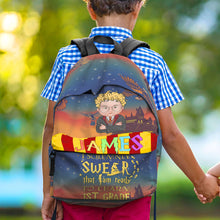 Load image into Gallery viewer, Personalized Harry Potter Themed Backpack for Kids
