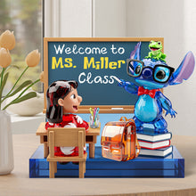 Load image into Gallery viewer, Inspire Your Students with a Personalized Teacher Acrylic Plaque - Unique Gift for Educators Shaped Plaques PopCulturePrints
