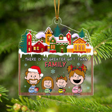 Load image into Gallery viewer, Personalized Family Christmas Ornament - Cartoon Design
