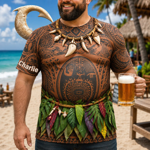 Embrace the Island Vibe – Island Spirit Shirt – Custom Personalized Gift for Every Adventurer AOP Products PopCulturePrints